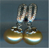 silver earrings B.3489

